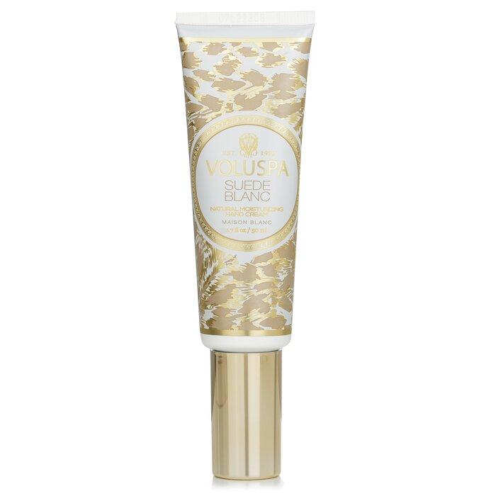 

VOLUSPA Suede Blanc Hand Cream - Buttery Suede Leather, Amber & Cedar