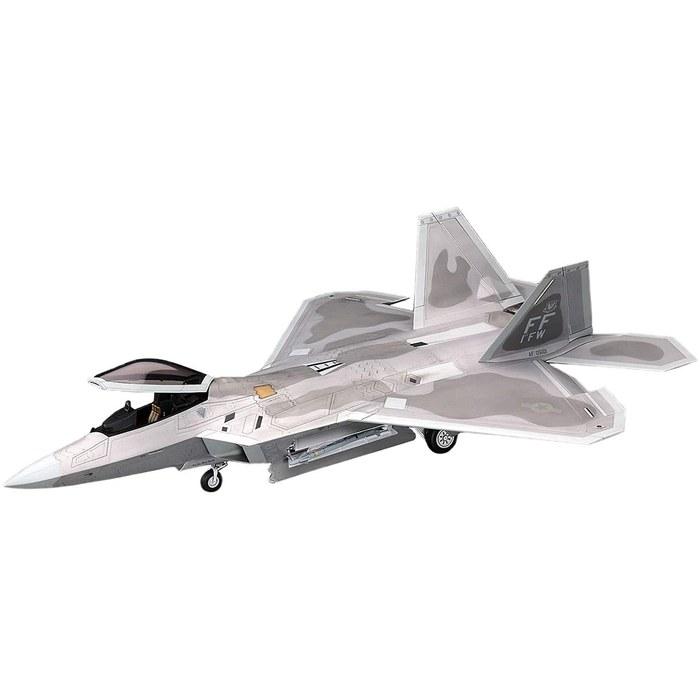 Hasegawa F-22 Raptor 1/48 Scale Pre-Colored Plastic Model Kit