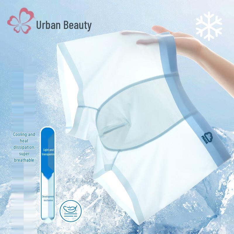 

Youth Men s Ice Silk Cooling Boxer Briefs 4-Pack XS