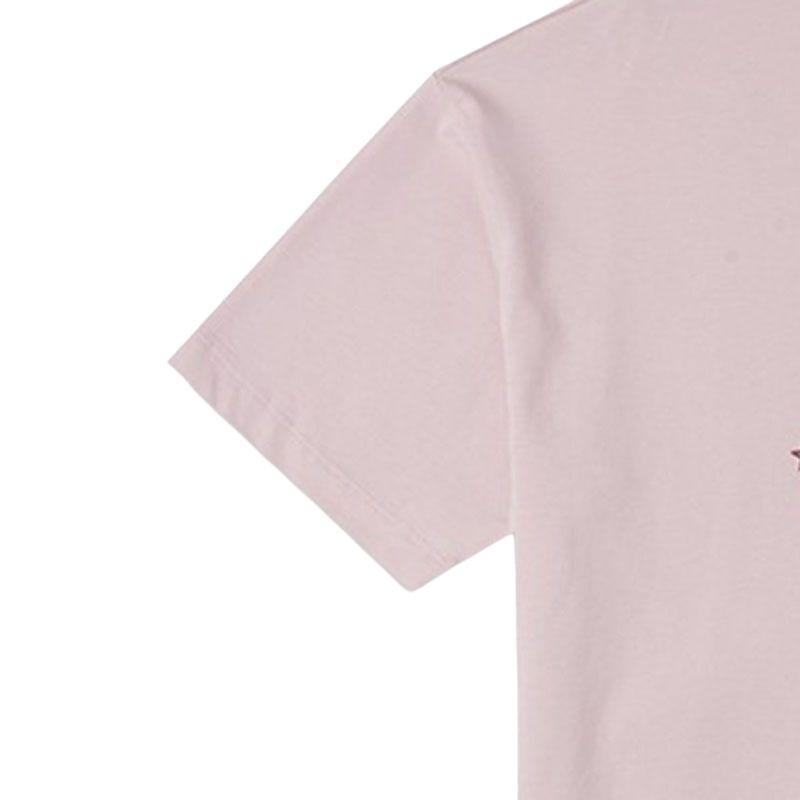 (WMNS) Converse Block Party Oversized Tee Asia Sizing 'Pink' Women's 10025885-A02