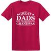 Great Dads Funny T Shirt for Proud Fathers | Premium Graphic Tees for Men | Mens Novelty T Shirt