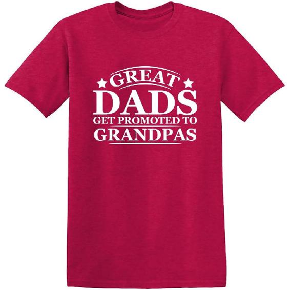 Great Dads Funny T Shirt for Proud Fathers | Premium Graphic Tees for Men | Mens Novelty T Shirt