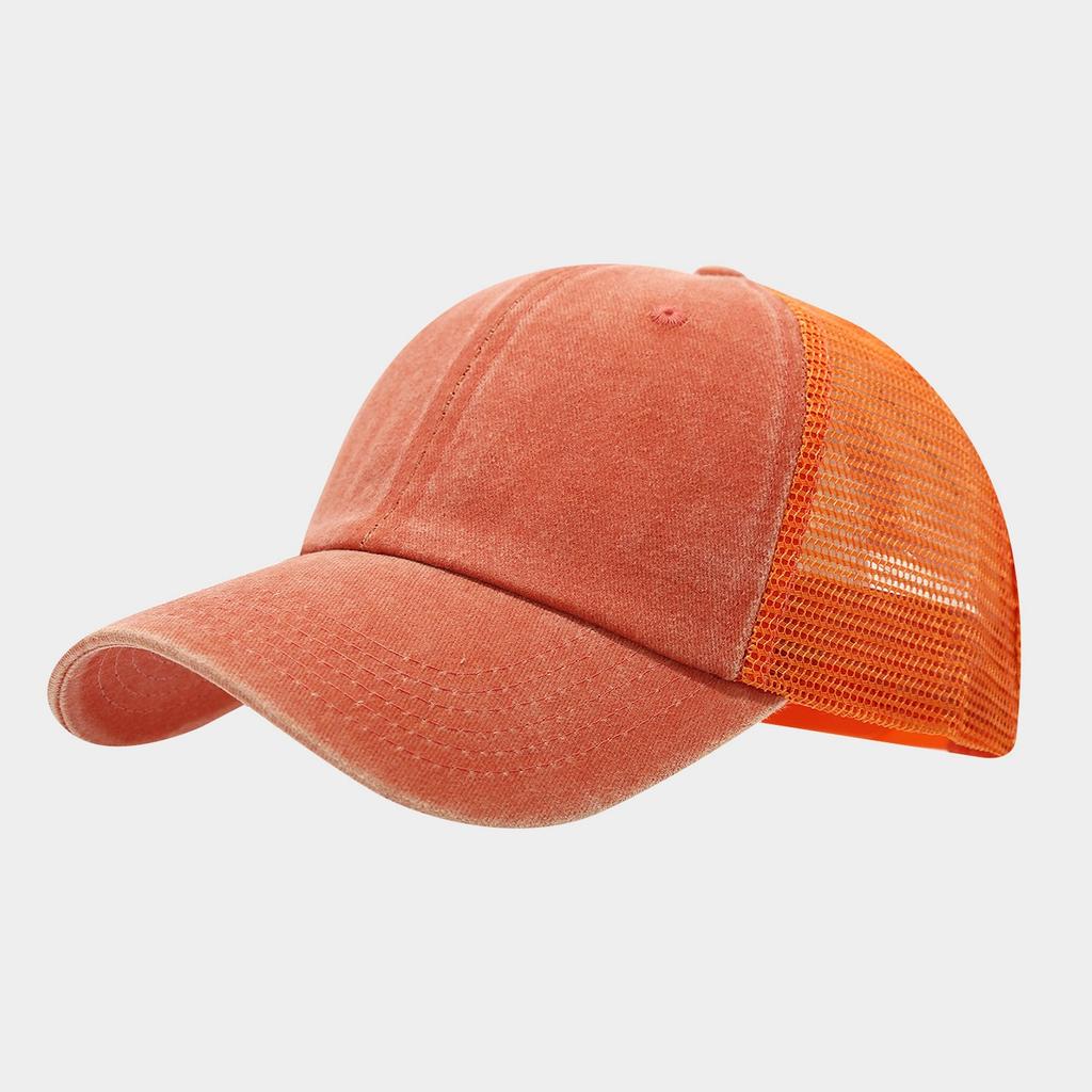 Summer New Mesh Baseball Cap Men's and Women's Outdoor Leisure Sports Fashion Breathable Visor Truck Driver Hat