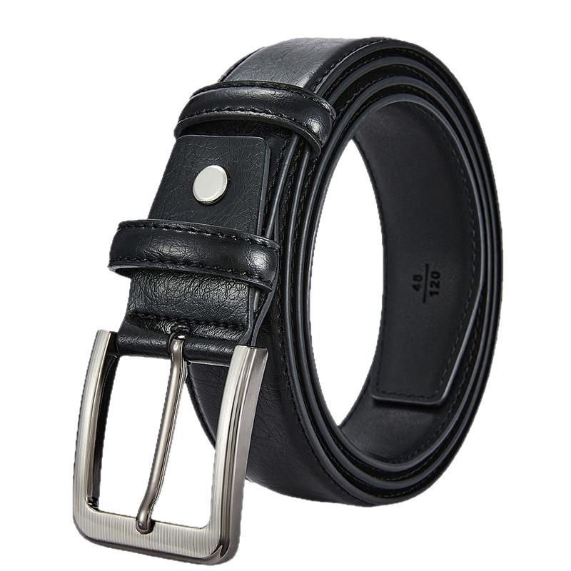 Korean Style Men's Versatile Pin Buckle Belt: Casual & Business for All Ages