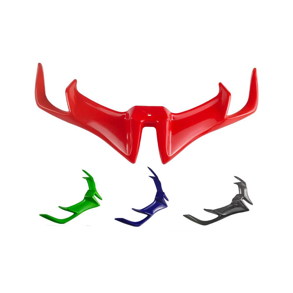 Motorcycle Front Fairing Winglet Wing Cover Trim For YAMAHA R15 V3 2017 2018 2019 2020 2025 Shark Fin Beak Moto Accessories