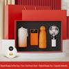 Digital Display Coffee Cup & Handheld Fan Business Gift Set for Leaders & Colleagues - Customizable with Logo