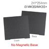 3D Printer PEI Board Stainless Steel Plate for Prusai3 MK3 Film Double Sided PEY PEO Spring Steel Sheet 241x254mm