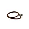 HERMES bracelet leather Duble Kelly choker Brown leather unisex Used