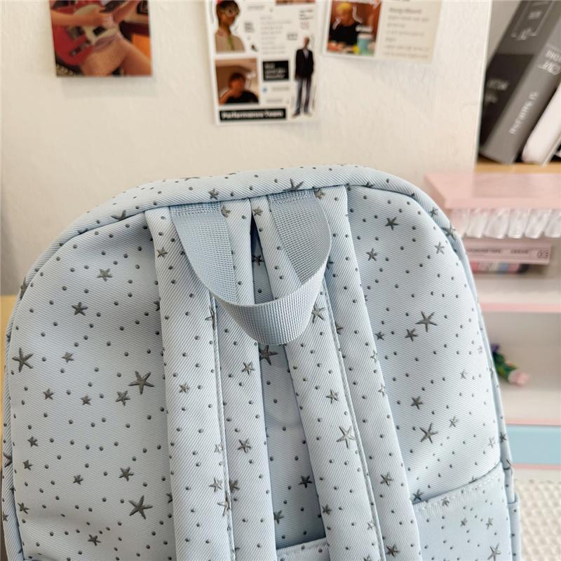 Star Women's Backpack Student Schoolbag