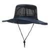 Casquette d'été large pour hommes et femmes, protection solaire UV pour la plage, pliable, à bords retroussés, style pêcheur, maille respirante, chapeau de soleil pour sport de plein air, pêche A5