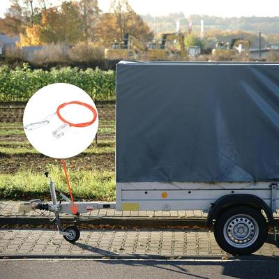 Ιμάντες ρυμούλκησης για βαρούλκο ρυμουλκούμενο Σχοινί ρυμούλκησης Ιμάντας ρυμουλκούμενου σκάφους 3,3 ποδών ιμάντα βαρούλκου Σπάσιμο σχοινιού ρυμούλκησης καλωδίου με σφιγκτήρα & μπουλόνι καρφίτσας