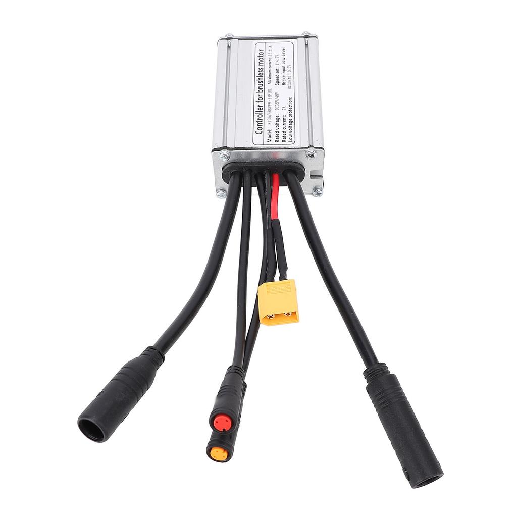 36V 48V Ovladač motoru 6 tranzistorů 250W 350W Ovladač se sinusovým průběhem s linkou pro světlo a vodotěsným konektorem
