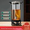 Naijiang Lead-Free Glass Infusion Jar with Faucet