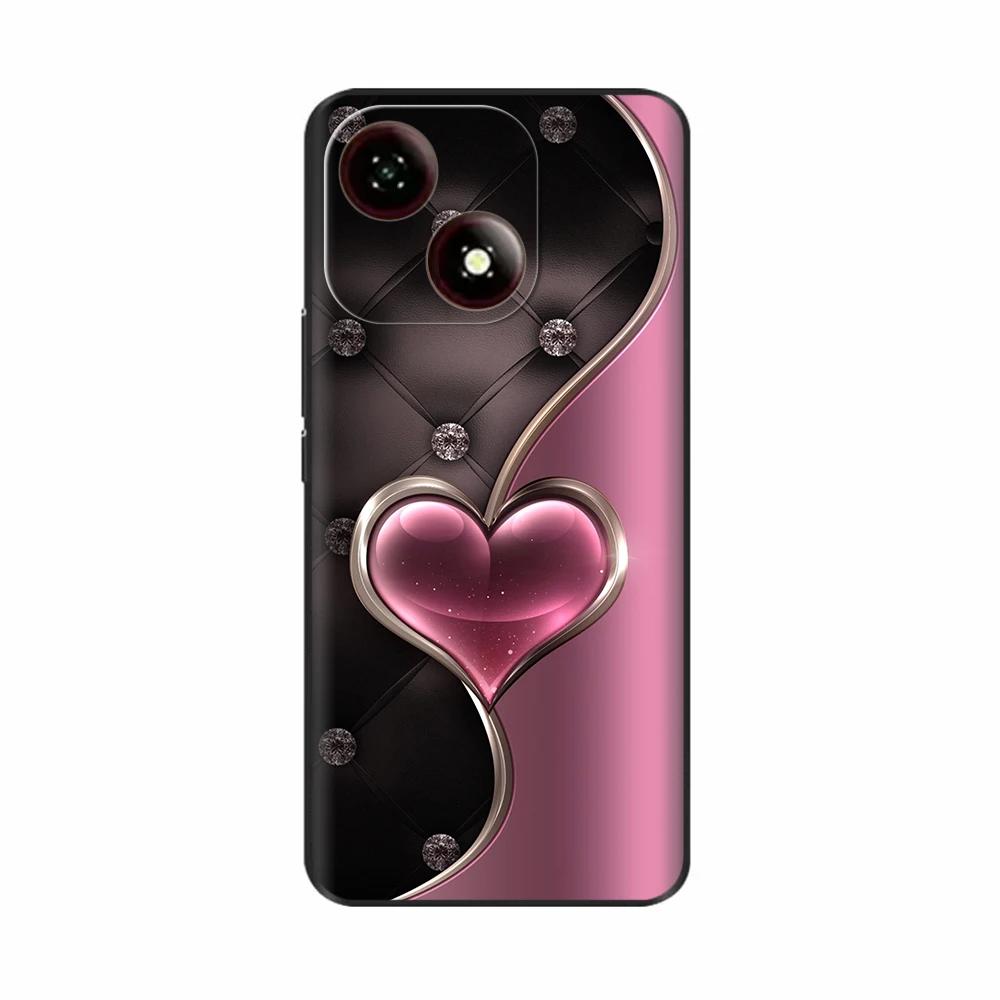Stoßfeste Hülle für ZTE Blade A35e Z2466 Hülle Cartoon Silikon Stoßfänger Weiche Handyhülle für ZTE Blade A35 A35e A55 A75 Rückseite