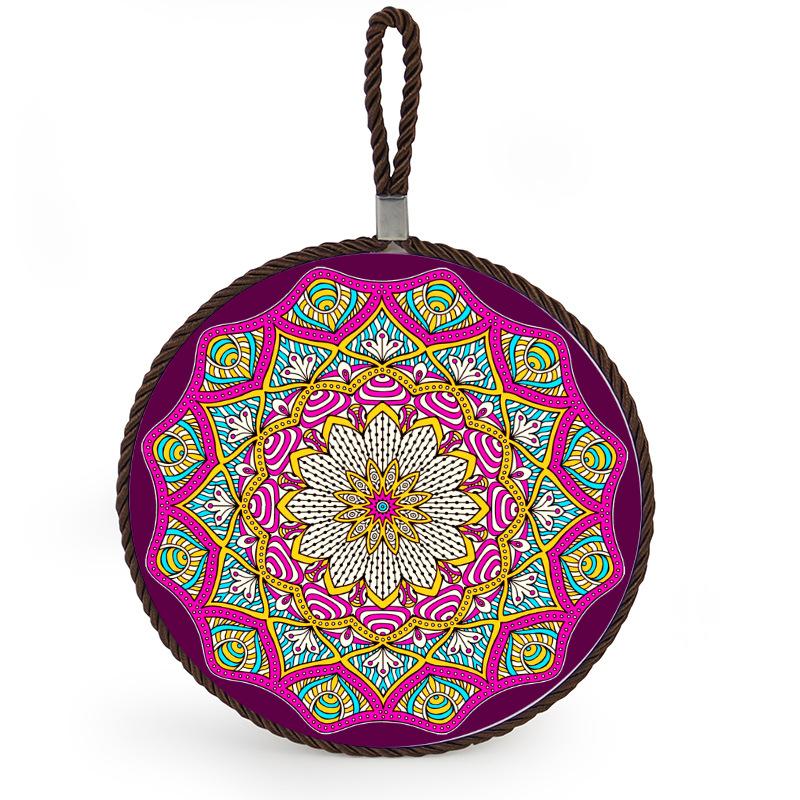 New Chinese Style Daily Dining Placemat Coaster Casserole Bowl Tableware Mat for Kitchen