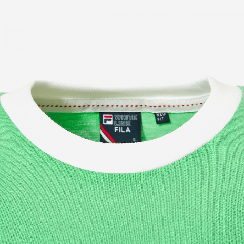Fila Women S TenniS Life Tipping ShorTS Sleeve T ShirT  Agr 