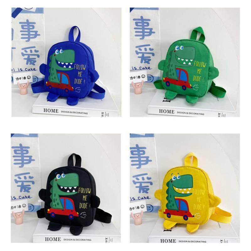 Pattern Car Dinosaur Shoulder Bag Kids Snack Backpack Outdoor School Bags Gift