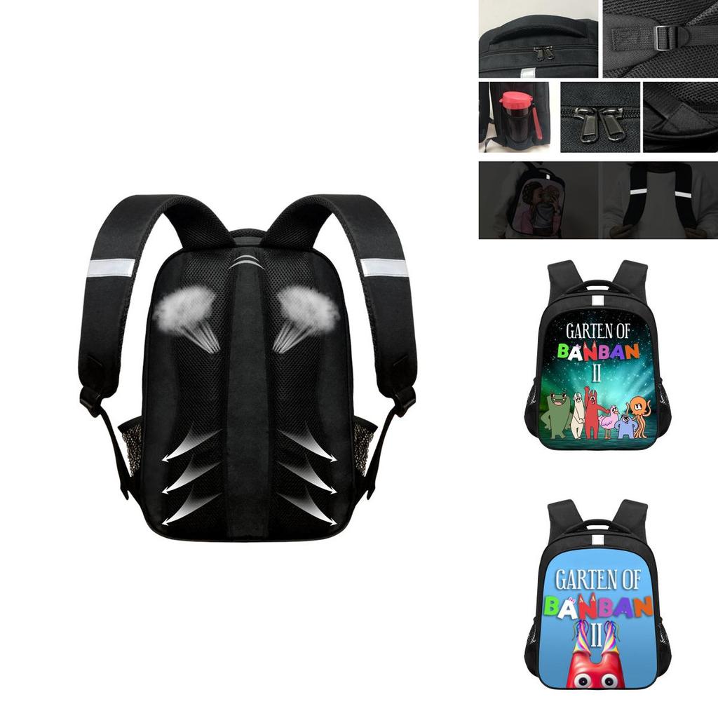 Garten Of Banban Backpack School Bag Waterproof 14in Student Travel Gifts