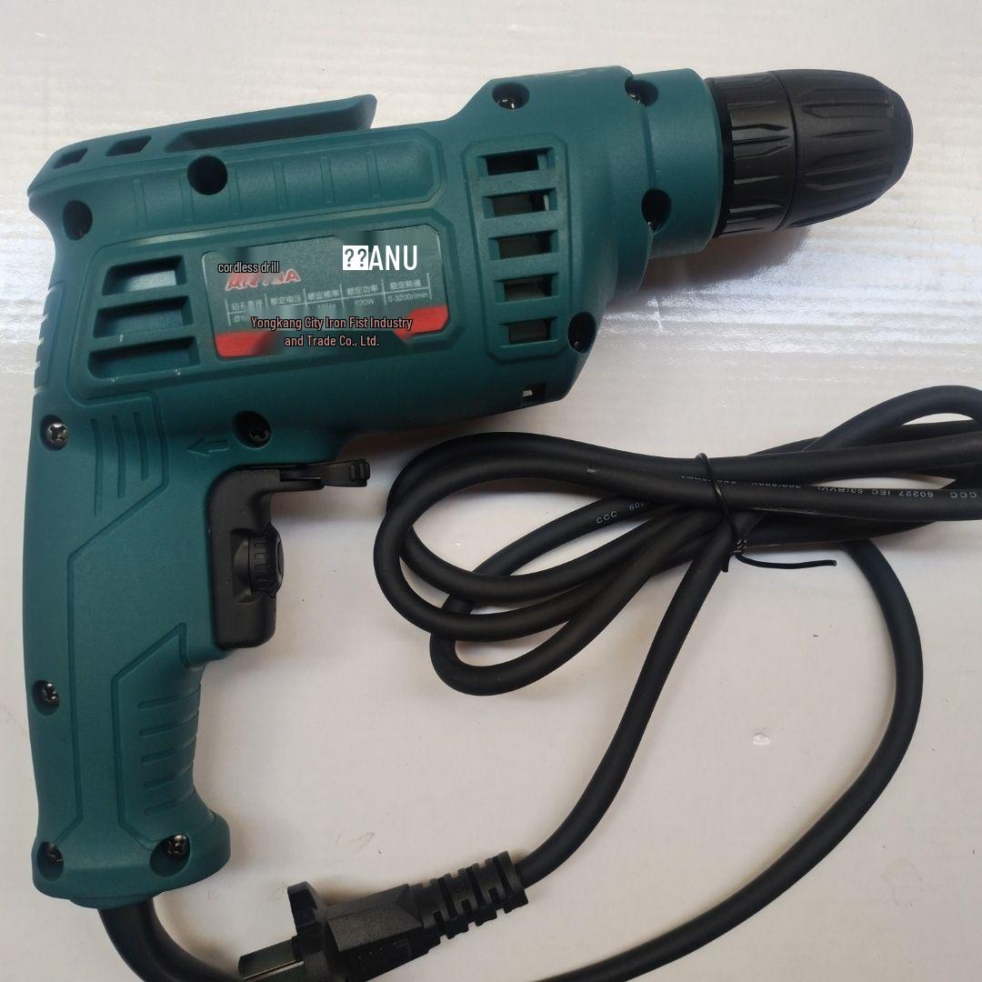 

220В Промисловий Електродриль зі Змінною Швидкістю та Обертанням Вперед/Назад