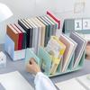 Transparent Book Riser Student Desktop Organiser Divider Shelf Book FileBook Rack Office Data Shelf Baffle