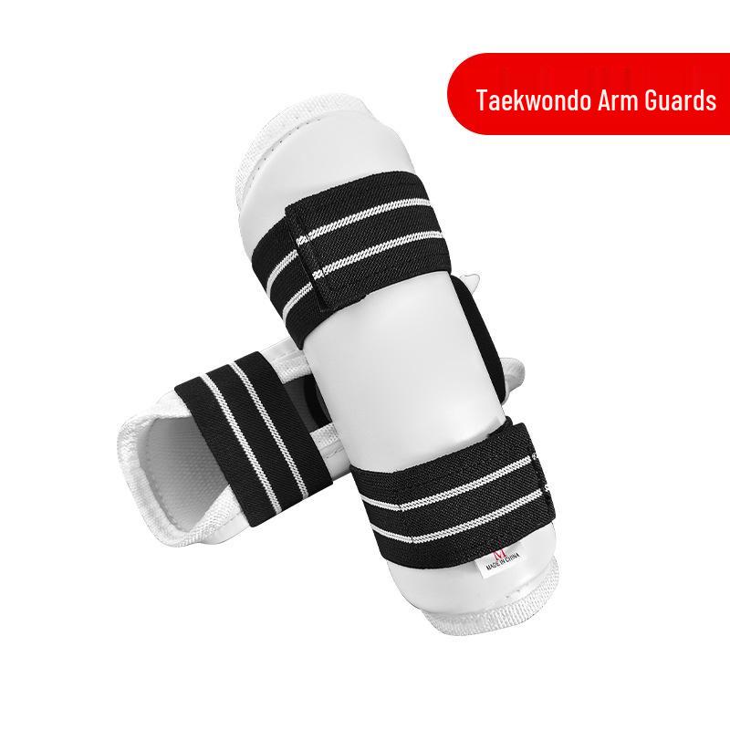 Professional Taekwondo & Karate Shin and Arm Guards – Impact Resistant Protective Gear for Training & Competitions Large