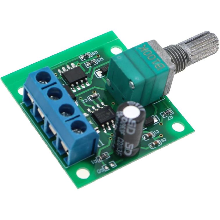2PCS 31.7x35mm PWM DC Motor Speed Controller DC1.8-15V Speed Controller with Switch Function Speed Controller Knob Random Colour