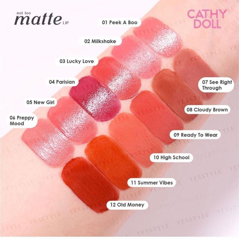 Cathy Doll - Not Too Matte Lip