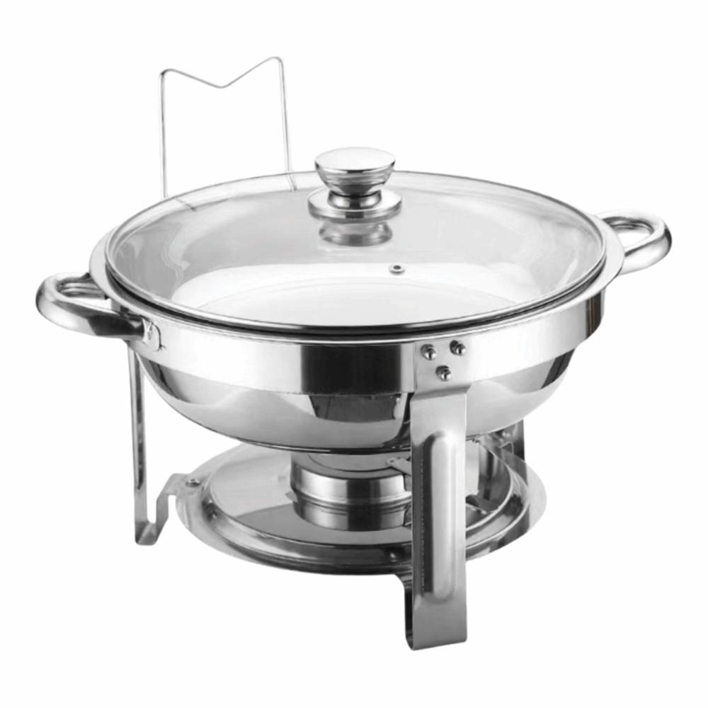 

4.5L Buffet Catering Warmer with Lid Buffet Dining Stove Warmer Food Chafing Dishes Banquet