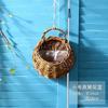 Handwoven Willow Wall Hanging Basket Decor Indoor Plants Rustic Boho Home Small Medium Large Sizes