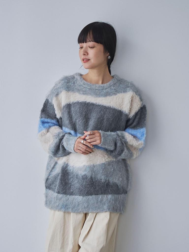 Cohen Mischgarn Colorblock Strick 76306460216 1900 DK.GRAU(19) KOSTENLOS