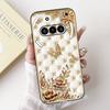 For Nothing Phone 3A Case A059 Cover Fashion Flower Soft Silicone Black Shockproof Cover On Nothing Phone3A 3 A 3APro A059P Capa