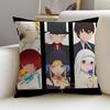 Duke of Death and His MaidS Cushion Cover Breathable and skinfriendly linen pillowcase square removable and washable cushion