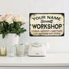 Custom Metal Tin Sign Home Outdoor Wall Decor Personalized