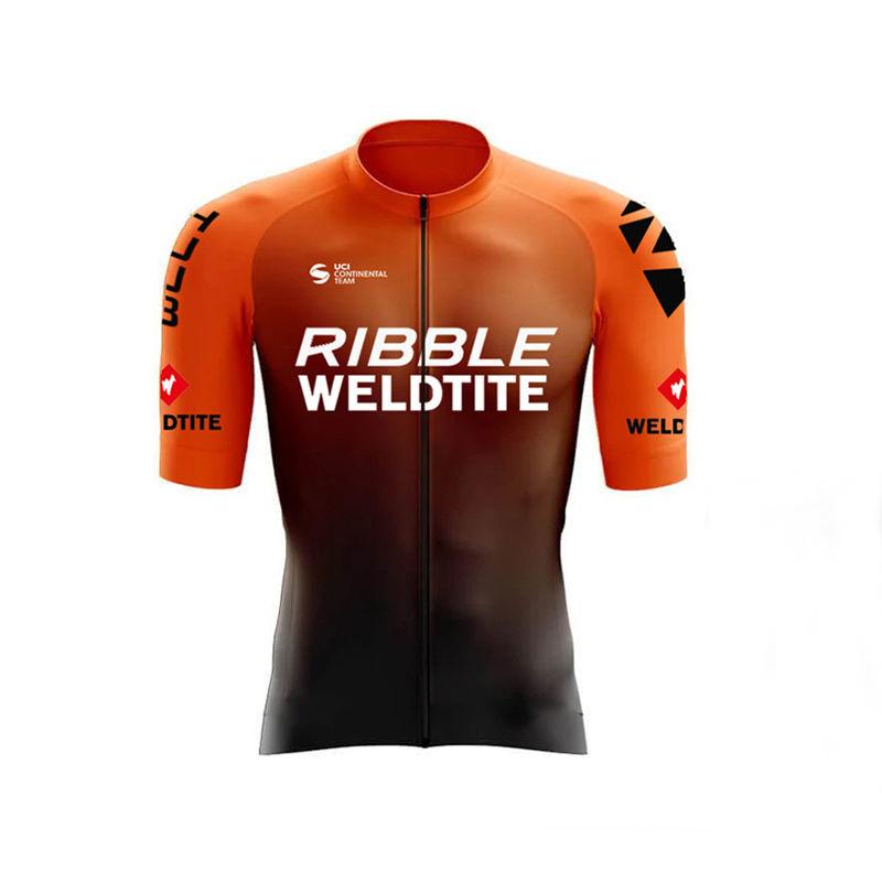 

Ribble Weldtite Cycling Jersey Set Summer Short Sleeve Breathable MTB Bike Cycling Clothing Maillot Ropa Ciclismo Uniform Suit 5XL