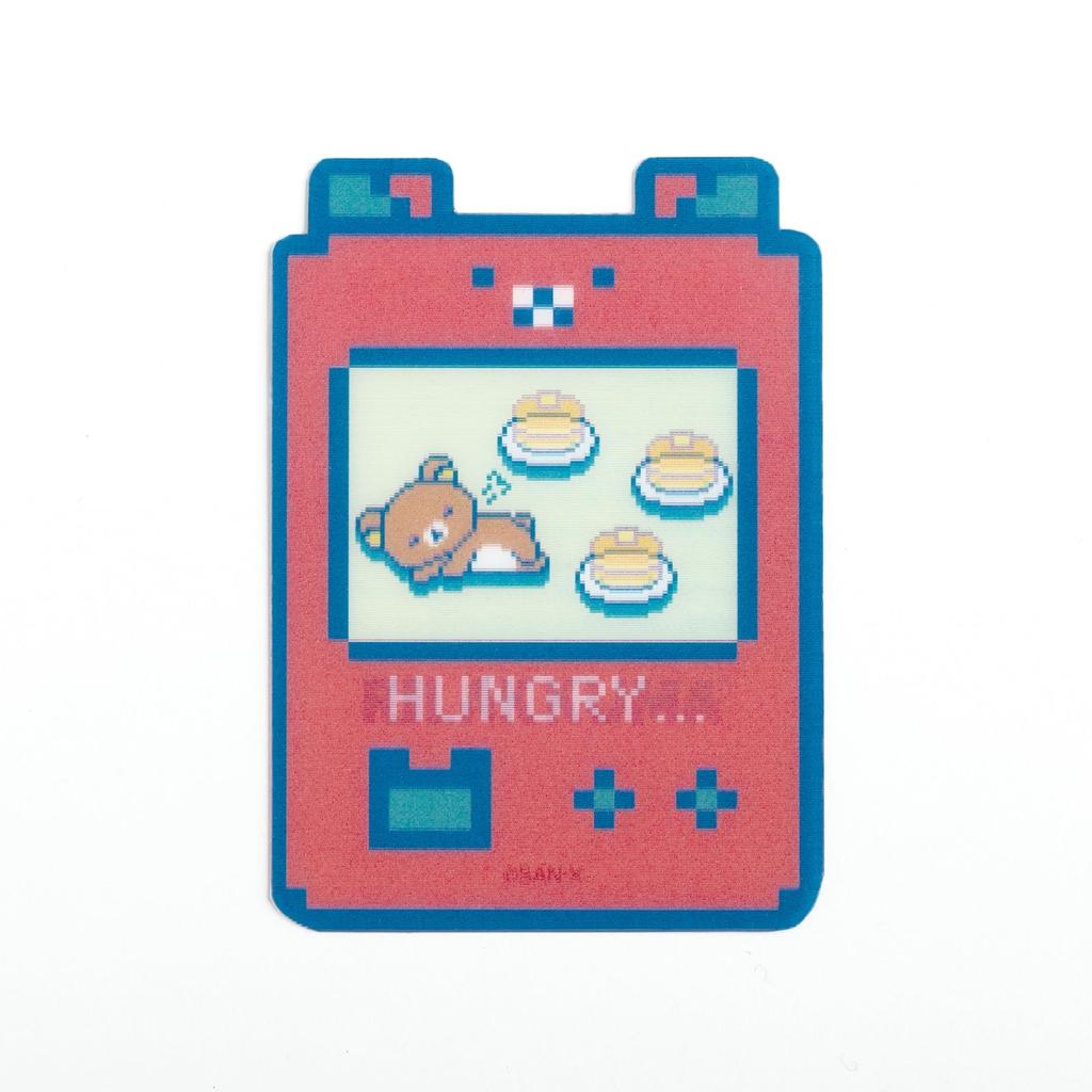 San-X Rilakkuma "Gaming Rilakkuma" Miracle Sticker SE67702 80x57mm     Cute Kawaii Decorative Decals for Gamers