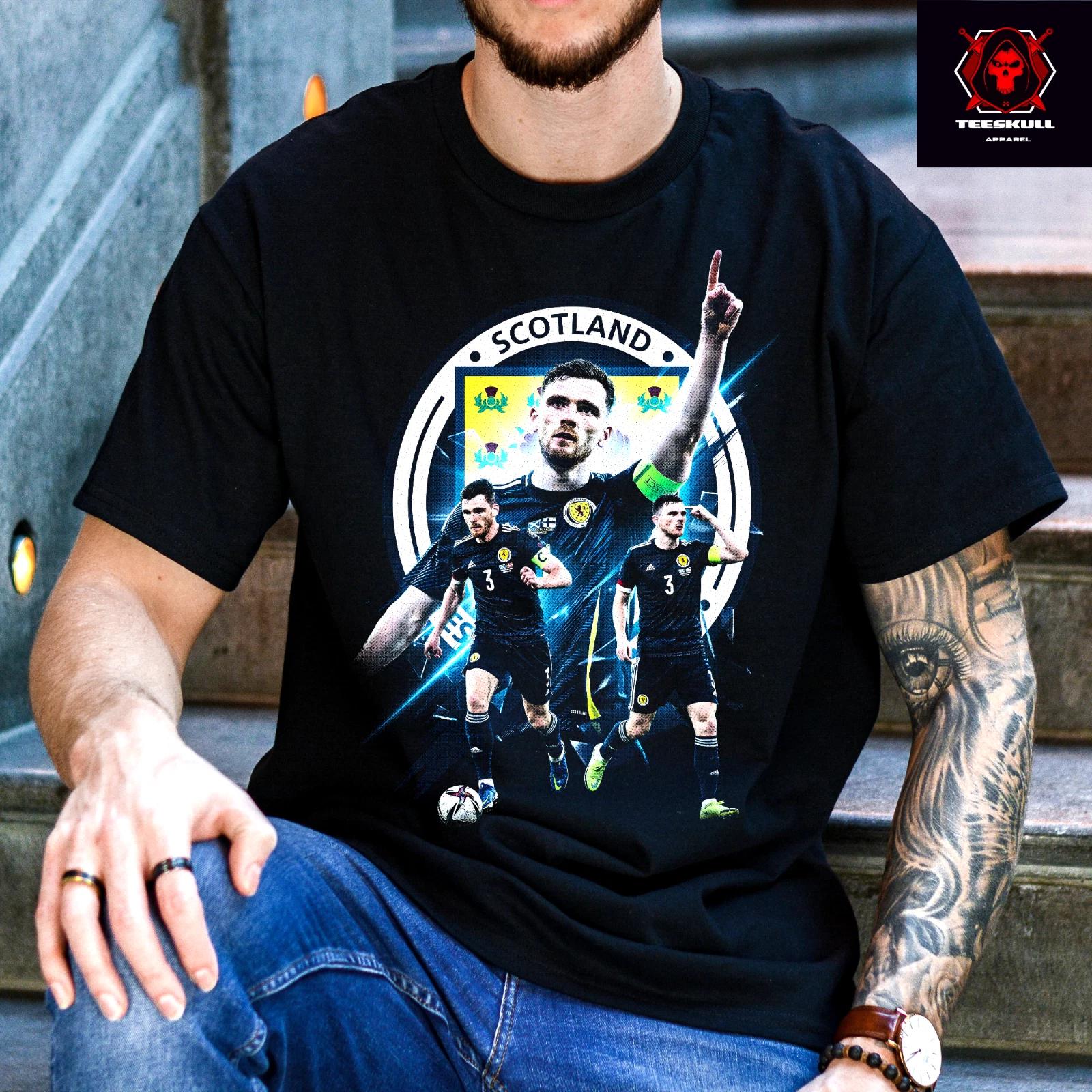 Andrew Robertson World Cup Scotland Football Legends Premium T-Shirt S-3XL S
