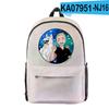 Classic Peculiar Novelty Cool Michou pupil Bookbag Notebook Backpacks 3D Print Oxford Waterproof Boys/Girls Travel Backpacks