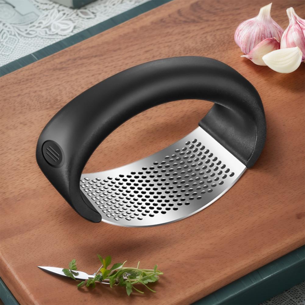 1/2pcs Garlic Press Crusher Manual Garlic Mincer Stainless Steel Chopping Garlic Tool Fruit Vegetable Tools Kitchen Accessories