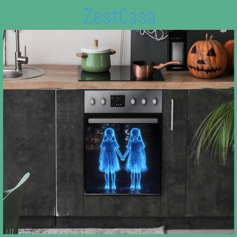 In Halloween Hand Hand Ghost Girl Glass Kitchen Home Decoration Stickers Wall