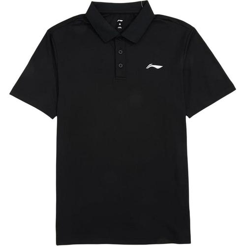 Li Ning LINING Мужские поло Черные APLU803-2 EU L