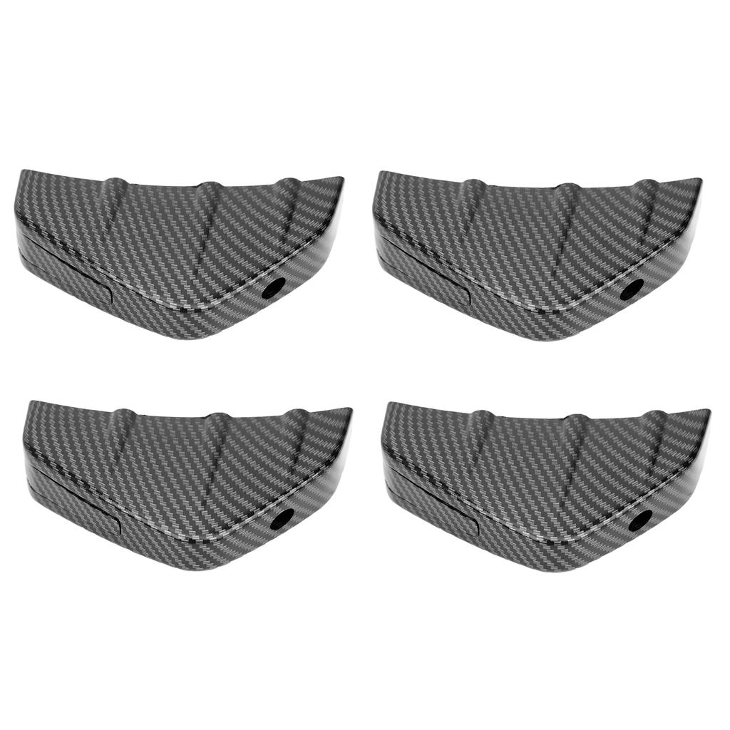   Rr Spoiler   Fin Tail Lower Bumper Lip Diffuser Splitter with Buckle