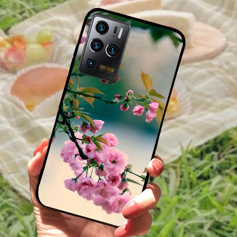 Für ZTE Axon 30 Ultra 5G Stoßfeste Silikon-Weich-TPU-Handyhülle Für ZTE Axon 30 Ultra Mode Cartoon Schutzhüllen Cover