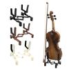 Verstellbarer Violinenständer Halter Tragbar Vollgröße Saiteninstrument Zubehör Einziehbar Faltbar Fiddle Halterung Schwammauflage