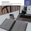 Karten Sammelbuch Fotoalbum Album Sport Aufbewahrungshalter Ständer PP Hüllen für Karten