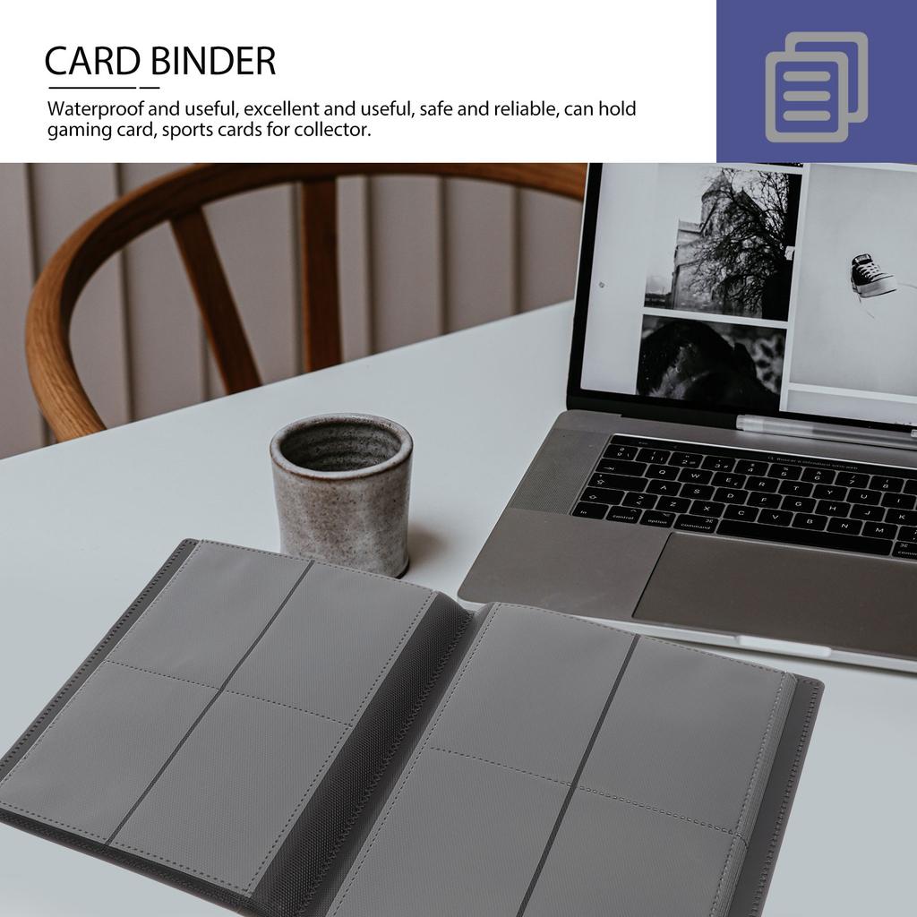 Karten Sammelbuch Fotoalbum Album Sport Aufbewahrungshalter Ständer PP Hüllen für Karten
