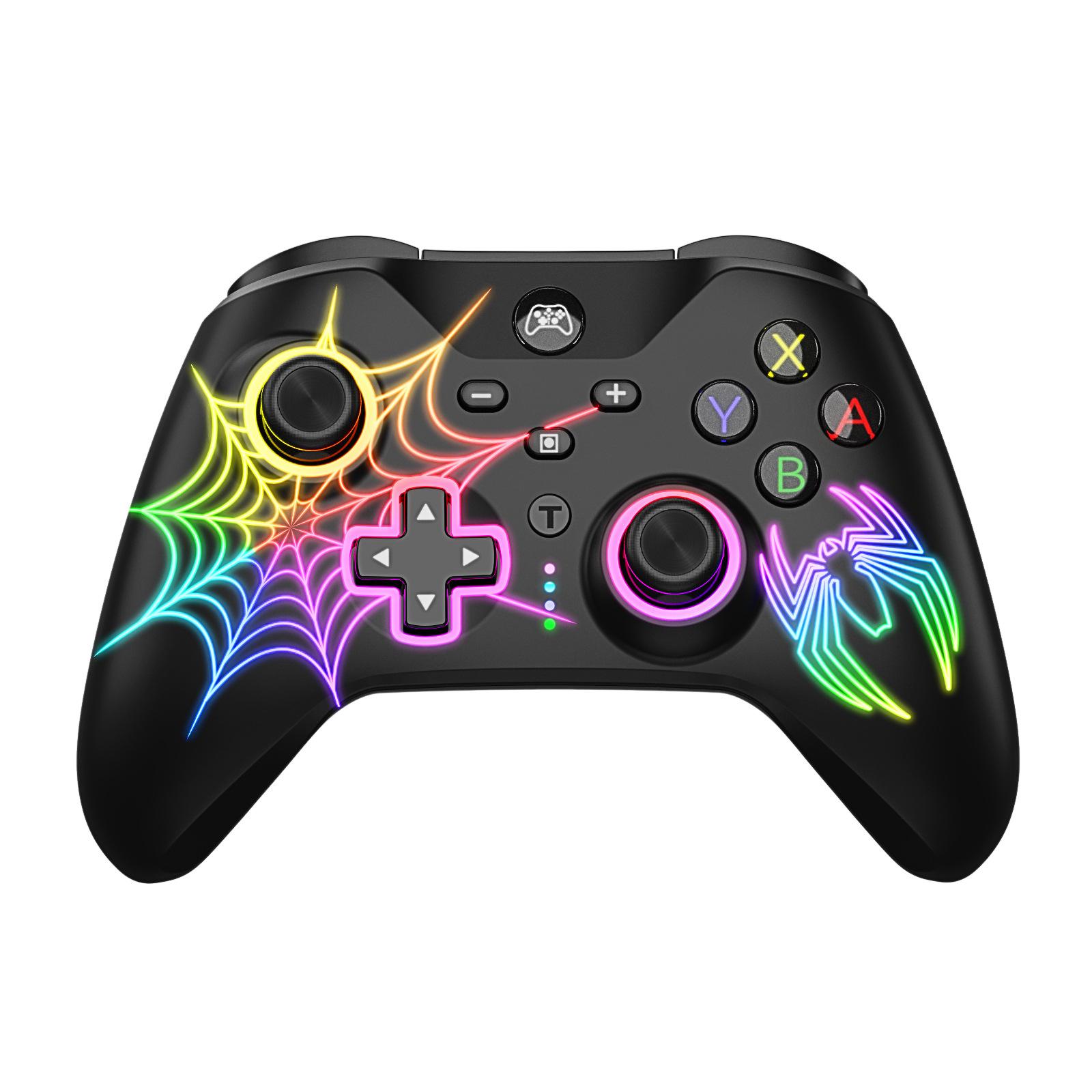 

Беспроводная ручка Switch, 9 проводов для подсветки с RGB/переключатель Lite/переключатель Lite/возврат, 9 проводов для подсветки с RGB Package:17*15.2*6.8cm