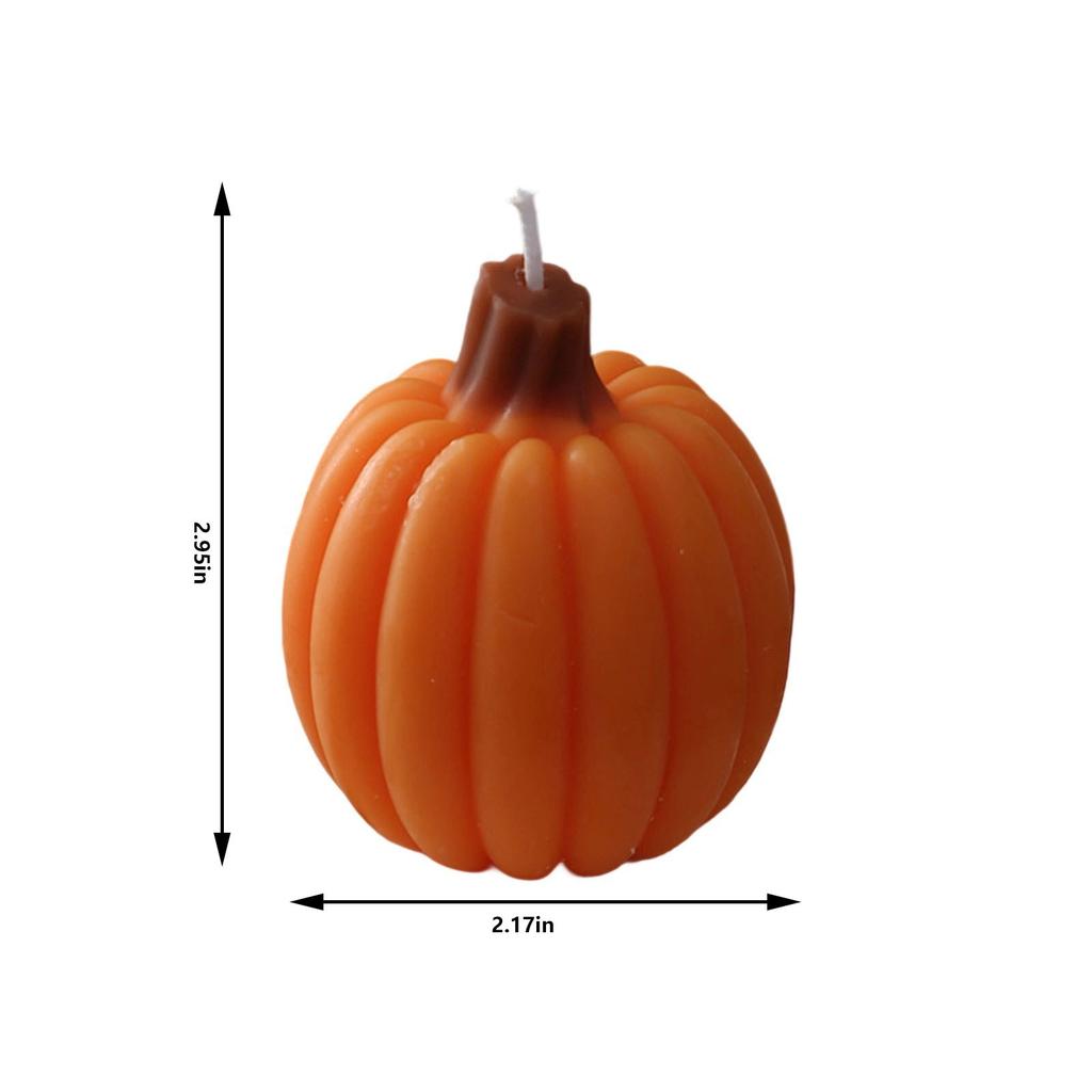 3D Pumpkin Series Candle Silicone Mold DIY Halloween Horror Skull Plaster Resin Soap Molds For Home Decorative Crafts