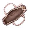 MICHAEL KORS ARDEN Gold Metal Logo Charm Artificial Leather Shoulder Handbag Small Women's Pink