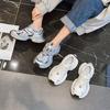 Retro platform dad shoes women's 2025 spring new breathable mesh sports casual shoes versatile and lightweight running shoes
