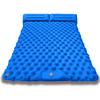 Ultralight Portable TPU Inflatable Camping Pad - Moisture-Proof, Single/Double, Foot-Press Design